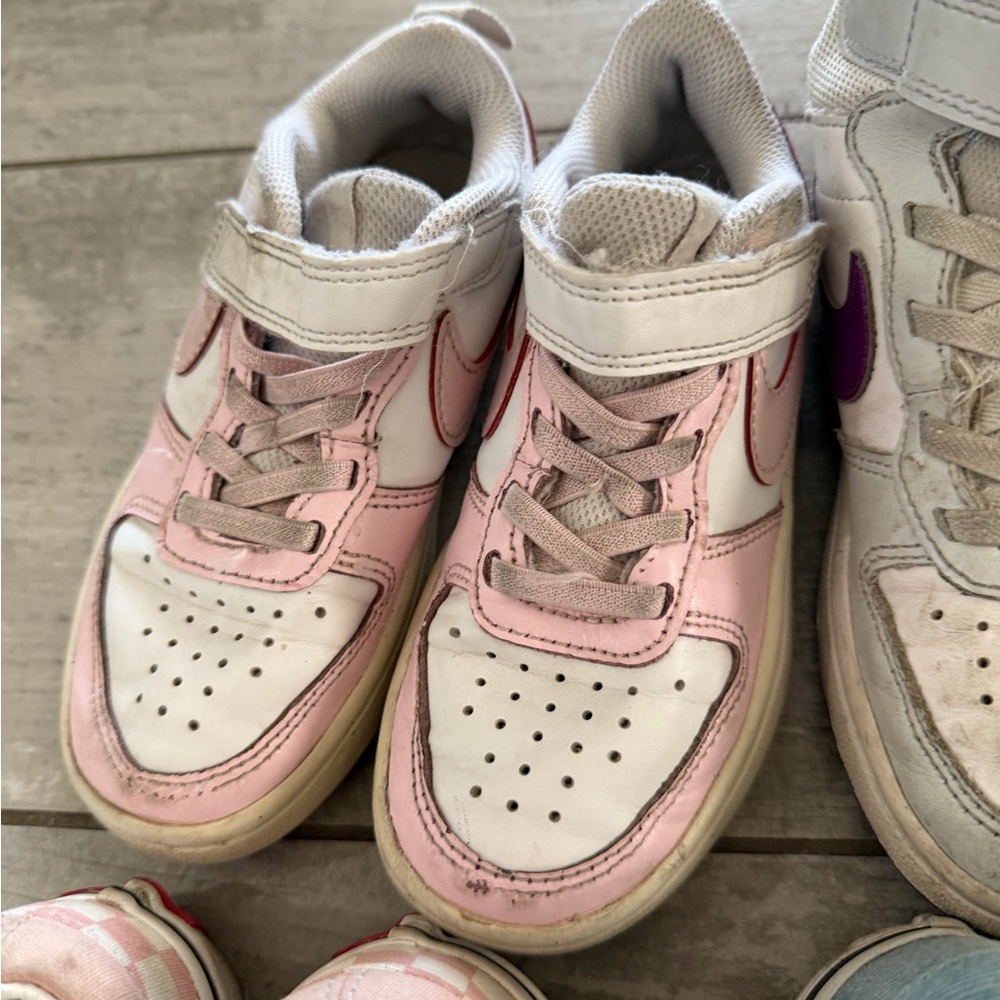 Vans Kids Glitter Ombre Slip-On Sneakers in Pink & Orange Bundle 11-13.5 - Picture 8 of 10